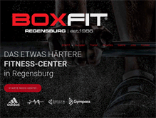 Tablet Screenshot of boxfit.de